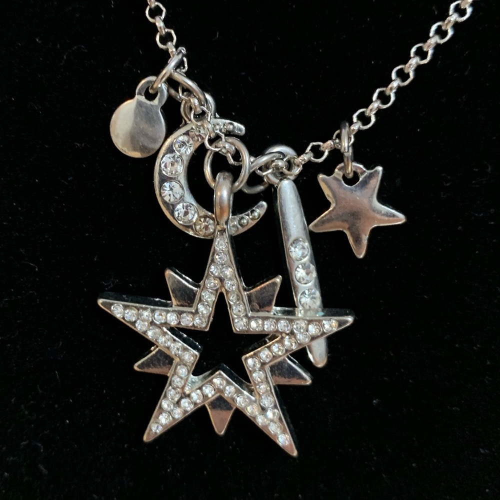 Moon & Stars Charm Necklace